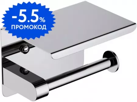 

Держатель для туалетной бумаги «Aquatek» Европа AQ4939CR на стену хром