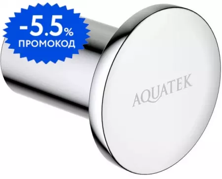 

Крючок «Aquatek» Лира AQ4401CR на стену хром