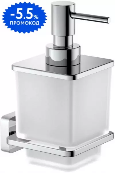 

Дозатор для мыла «Aquatek» Либра AQ4305CR на стену хром