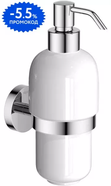 

Дозатор для мыла «Aquatek» Бетта AQ4605CR на стену хром