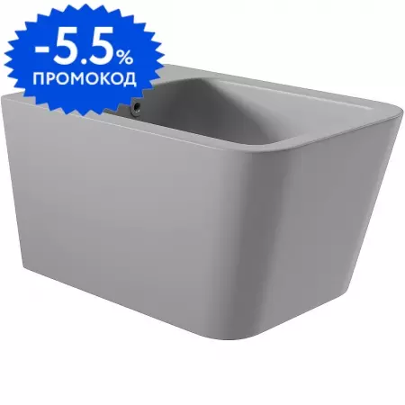 

Подвесное биде «Aqueduto» Macio MAC0330 серое матовое