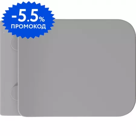 

Сиденье для унитаза «Aqueduto» Macio MAC0430 ультратонкое дюропласт с микролифтом серое матовое