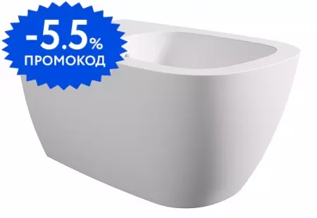 

Подвесное биде «Alice» Wunder 45010109 белое матовое