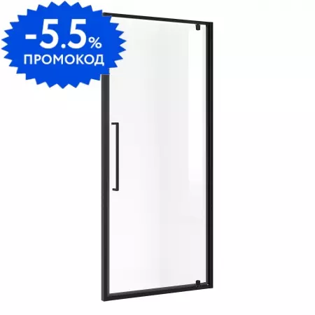 

Душевая дверь «Niagara» Nova NG-85-10AB 100/195 прозрачная/матовая чёрная