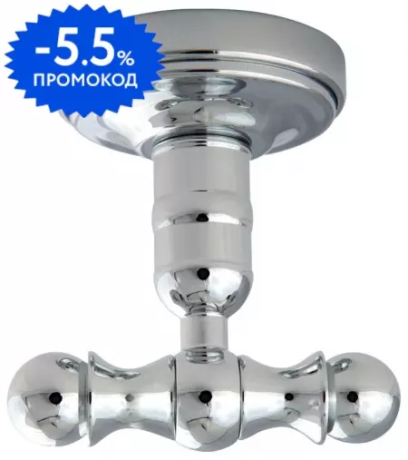 

Двойной крючок «Migliore» Mirella 17243 на стену хром