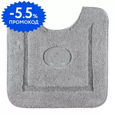

Коврик для туалета «Migliore» 30784 60/60 хлопок серый