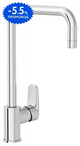 

Смеситель для кухонной мойки «Vitra» Flow Soft A43426EXP хром