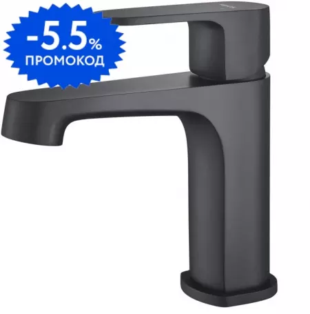 

Смеситель для раковины «Aquatek» Оберон AQ1210MB черный матовый