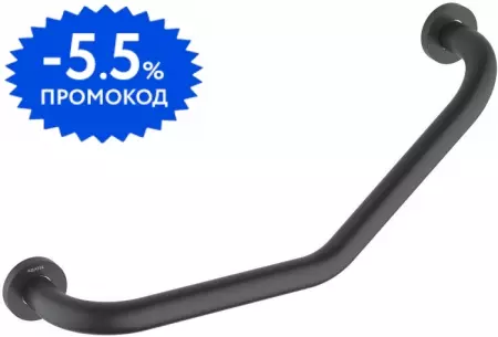 

Поручень «Aquatek» AQ4997MB на стену чёрный матовый