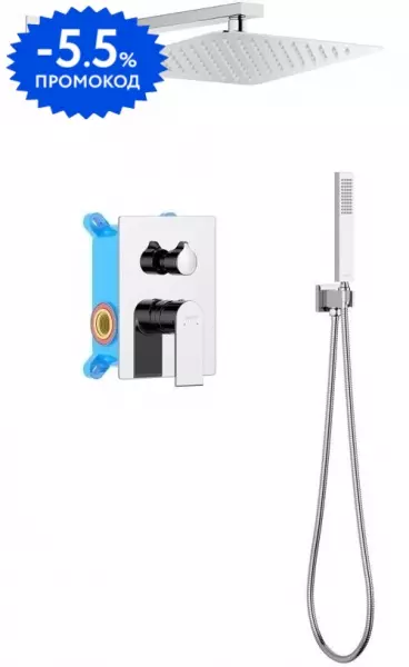 

Душевая система «Aquatek» Лира AQ1472CR хром
