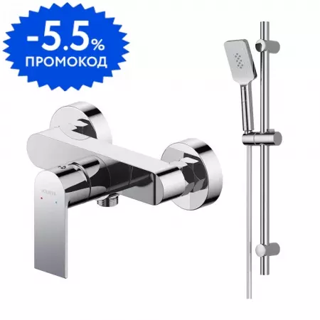 

Смеситель для душа «Aquatek» Лира AQ1432CR хром