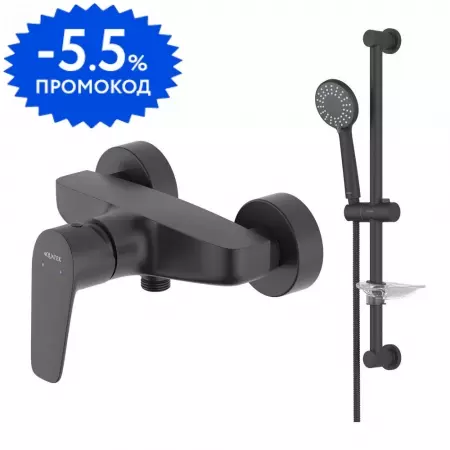 

Смеситель для душа «Aquatek» Бетта AQ1132MB черный матовый