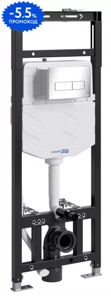 

Инсталляция для унитаза с кнопкой «WasserKRAFT» Alme 15TLT.010.ME.CH03