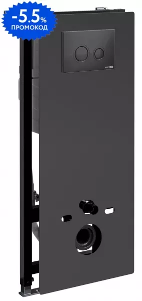 

Инсталляция для унитаза с кнопкой «WasserKRAFT» Abens 20TLT.010.ME.BL.MB01
