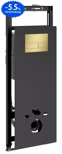 

Инсталляция для унитаза с кнопкой «WasserKRAFT» Salm 27TLT.010.ME.BL.MG04