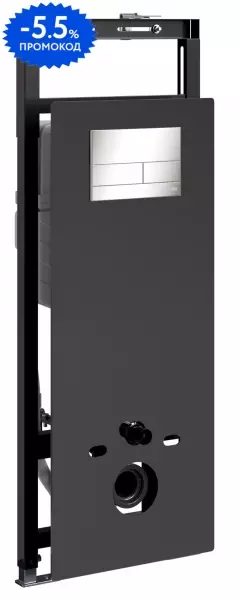 

Инсталляция для унитаза с кнопкой «WasserKRAFT» Salm 27TLT.010.ME.BL.BN04