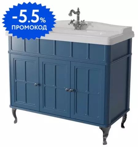 

Тумба с раковиной «Caprigo» Борго 100 (Борго 100) blue правая