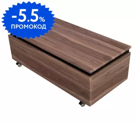 

Тумба «Cezares» Slider 100 подвесная орех дымчатый