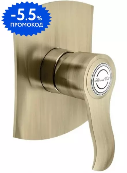 

Смеситель для душа «Nobili» Sofi SI98108BR бронза
