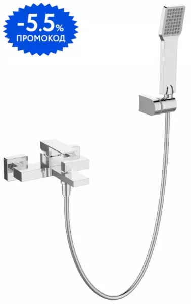 

Смеситель для ванны «Belbagno» ROM-VASM-CRM хром