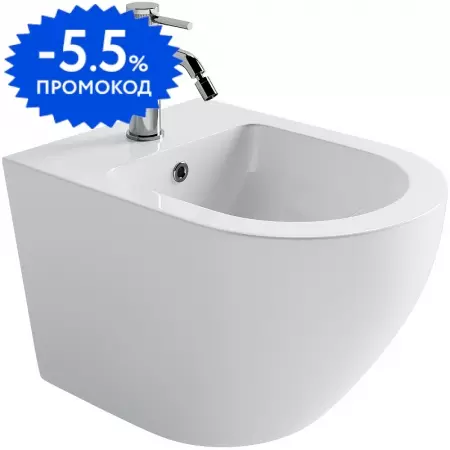 

Подвесное биде «Ceramica Nova» Uno CN11002 белое