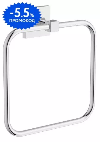 

Полотенцедержатель «Vitra» Root Square A44803 на стену хром