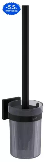 

Ёршик для унитаза «Vitra» Root A4481136 на стену чёрный матовый
