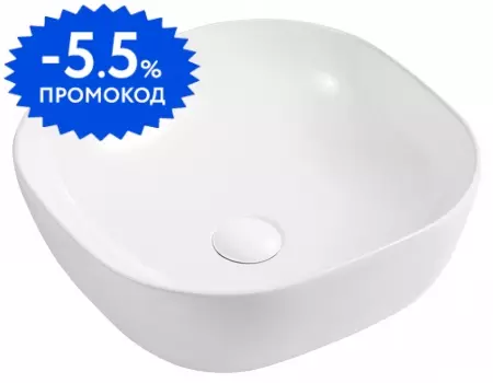 Раковина DK Venice 4141 фарфоровая белая 5100₽