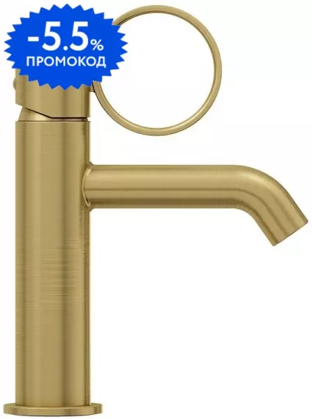 

Смеситель для раковины «Jacob Delafon» Vivienne Signature E38682-LB3-2MB матовая латунь