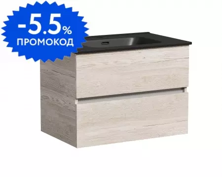 

Тумба с раковиной «Sancos» Urban 70 (Element 71/46 MB) подвесная дуб галифакс натуральный