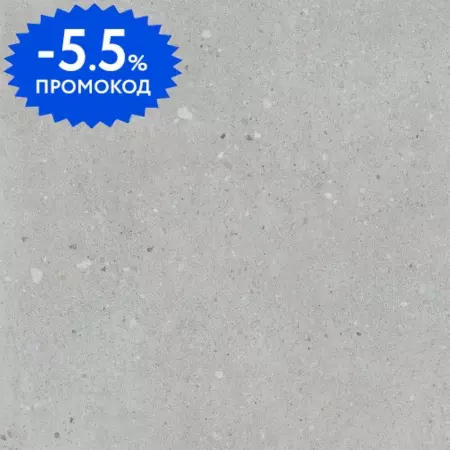 

Напольная плитка «Vitra» FlakeCement Matt. 60x60 K947895R0001VTET серый