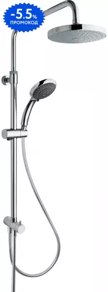 

Душевая стойка «Vitra» System Rain A45597EXP хром