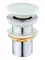 Agger AX00488 Донный клапан для раковины без перелива, белый, фото №1