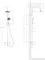 Agger Easy A3151200 Душевая система с термостатом для душа, хром, фотография №3