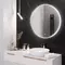 Зеркало с LED-подсветкой MILAN (77) круглое /AQUA DE MARCO, фотография №3