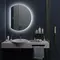 Зеркало с LED-подсветкой MOON (70*90) /AQUA DE MARCO, картинка №2 Зеркало с LED-подсветкой MOON (70*90) /AQUA DE MARCO, картинка №2