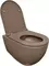 Унитаз подвесной ISVEA Infinity, 10NF02001-2H, матовый коричневый · Isvea, 10NF02001-2H, изображение №4