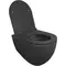 Унитаз подвесной ISVEA Infinity 10NF02001-2N, матовый чёрный, картинка №6