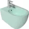 Биде подвесное ISVEA Infinity, 10NF41001-2T, матовый мятный · Isvea, 10NF41001-2T, фото №1