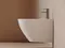 Биде подвесное Ceramicanova Alba с крепежом для скрытого монтажа белый CN11006, картинка №6