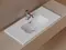 CN7026 Раковина мебельная накладная Compact 810x395x170, цвет белый, картинка №2