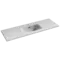 CN7028 Раковина мебельная накладная Compact 1210x395x170, цвет белый, фото №1