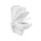Унитаз подвесной Roca DEBBA Round Rimless (7.3469.9.L00.Y), изображение №4 Унитаз подвесной Roca DEBBA Round Rimless (7.3469.9.L00.Y), изображение №4