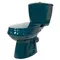 Унитаз-компакт Элисса Стандарт, с сиденьем, зеленый (43325110202), фото №1