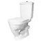 Унитаз-компакт Радуга Стандарт, тарельчатый, с сиденьем, белый (41901130032), фото №1