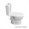 Унитаз-компакт КЕРАМИН Ареццо Дуал с сиденьем микролифт, белый (CS00076897), картинка №2