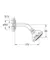 Тропический душ Grohe Tempesta Trio (27290000), картинка №2