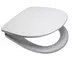 Сиденье для унитаза «Berges Wasserhaus» Uno PP полипропилен белое, фото №1