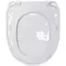 Сиденье для унитаза «Berges Wasserhaus» Uno PP полипропилен белое, картинка №2