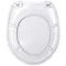Сиденье для унитаза «Berges Wasserhaus» Cezar A дюропласт белое, картинка №2